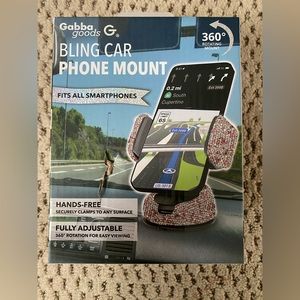 Bling Car Phone Mount | Windshield or Dashboard Mountable